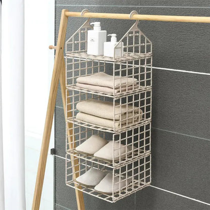 GlideHold® HangingOrganizer: Plassbesparende Flerlags Vertikal Hengende Oppbevaringsorganisator