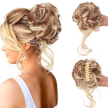 Rose® CurlyBun: Øyeblikkelig Krøllet Knute Hårklemme