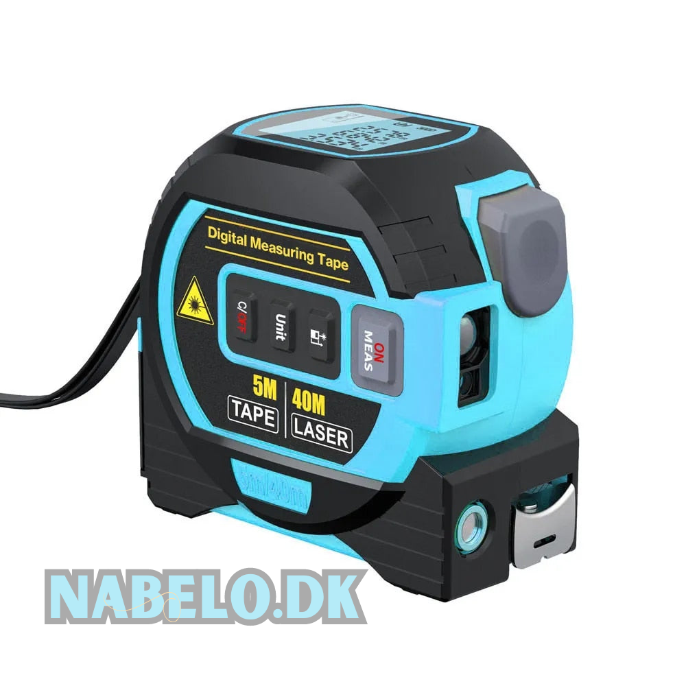 InfralaserTape - 3-i-1 Infrarød Laser Målebånd