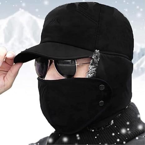 Icone™ WinterHat - Unisex Vindtett Øre- og Ansiktsvinterlue