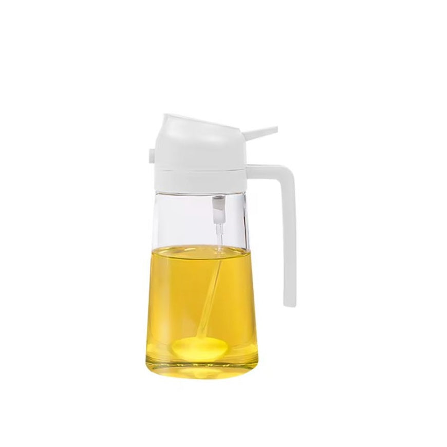 Globetrek° OilDispenser 1+1 GRATIS: 2-i-1 Helle- og Spraybeholder for Olje og Væske