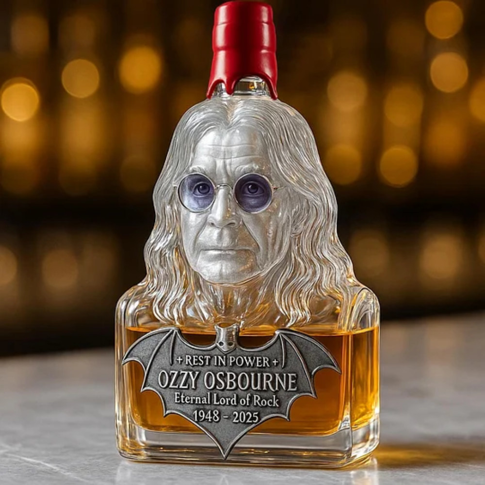 LiquorBottle™: Ozzy Osbourne Begrenset Utgave Hyllest Karaffel Spritflaske