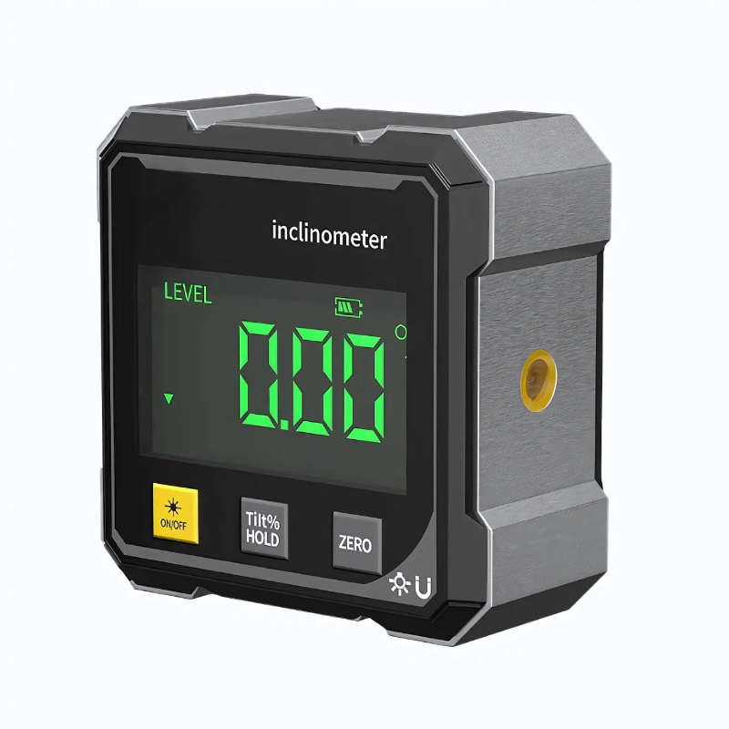 Globetrek° DigitalInclinometer: Digital Magnetisk Side Laser Hellingsmåler