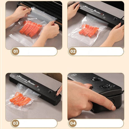 Globetrek° VacuumSealer: Automatisk Vakuumforsegler Matemballasjemaskin
