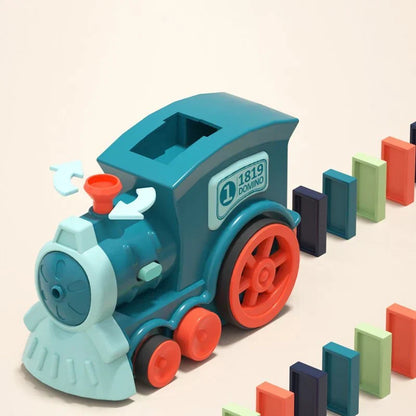 Kletshuts™ DominoTrain - Automatisk Dominolegging Togsett