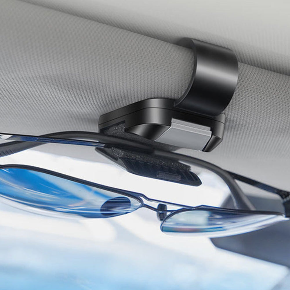 GlideHold® SunglassHolder 1+1 GRATIS: Høy Kvalitet Sikker Enkel Tilgang Solbrilleholder