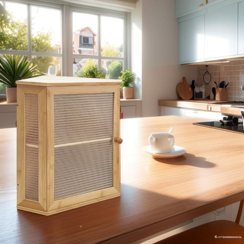 UltiFurni® CornerCabinet: Pladsbesparende Smart Pantry Opbevarings Hjørneskab
