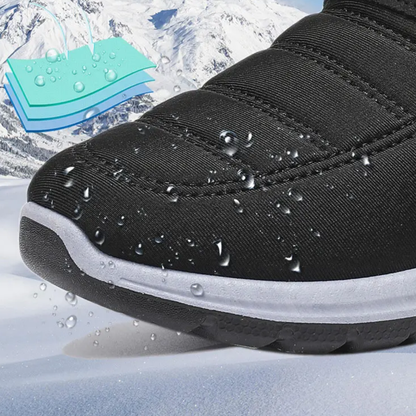 Happy™ WinterBoots: Menn og Kvinner Lett å Smette På Fleeceforede Vinterstøvler