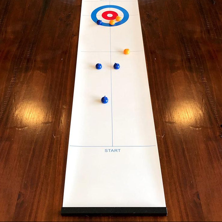 Kletshuts™ CurlingGame: Bordplate Curling Spill For Alle Aldre