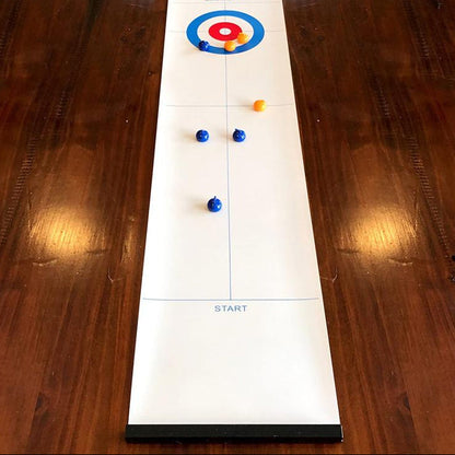 Kletshuts™ CurlingGame: Bordplate Curling Spill For Alle Aldre