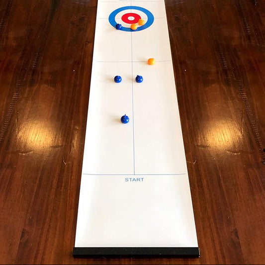 Kletshuts™ CurlingGame: Bordplate Curling Spill For Alle Aldre