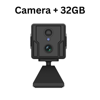 Globetrek° CompactCamera: Trådløs HD Natsyn Hjem Monitor Kompakt Kamera