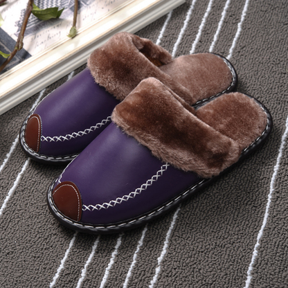 Happy™ SoftSlippers: Unisex Varme Hyggelige Hver Dag Slid Blød Hjemmesko