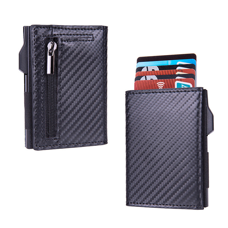 Icone™ CardHolder: Automatisk Slank Pop-up Kortholder Og Lommebok