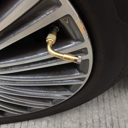 Ventilforlengere 1+1 GRATIS: 3-Vinkel Holdbar Lett å Installere Ventilforlenger Adapter Sett