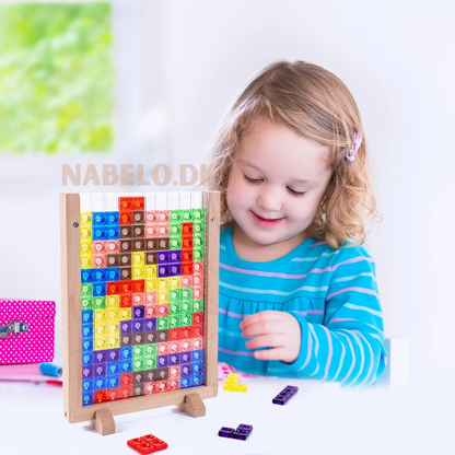 Kletshuts™ BrainyBlocks - 3D Tangram Trepuslespill Og Pedagogisk Brettspill