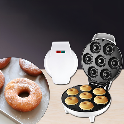Globetrek° DonutMaker: Professionel Non-Stick Dobbelt-Side Opvarmning Donut Maker