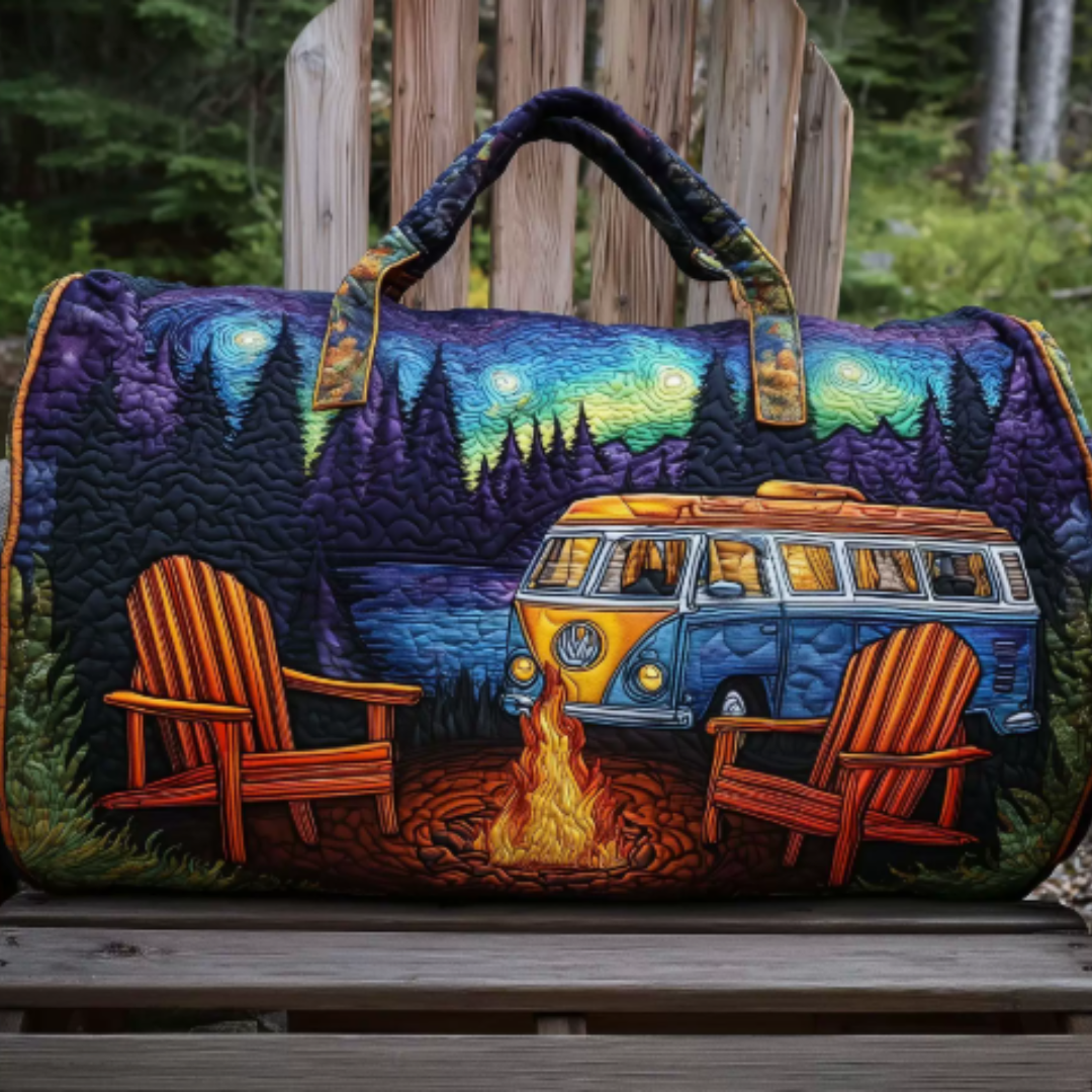 Icone™ DuffleBag: Levende Hippie Stil Multifunktionel Rejse Duffletaske
