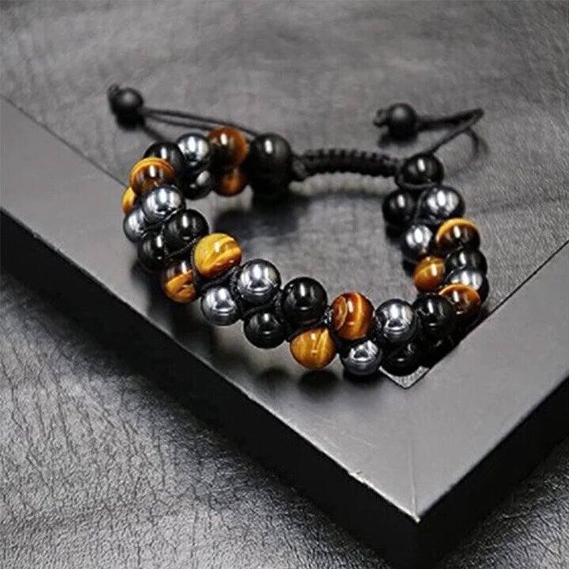 Jewelance™ ProtectionBracelet 1+1 GRATIS: Dobbeltlag Tigerøye Beskyttelsesarmbånd