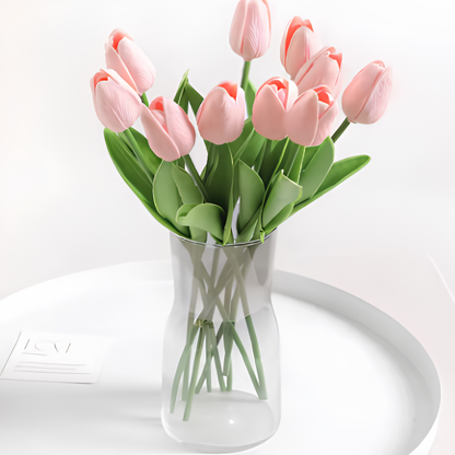 ArtificialTulips: Realistisk Skjønnhet Kunstig Blomsterdekorasjon Tulipansett