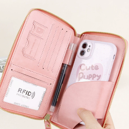 Icone™ TravelWallet 1+1 GRATIS: Alt-i-ett passholder og reiselommebok
