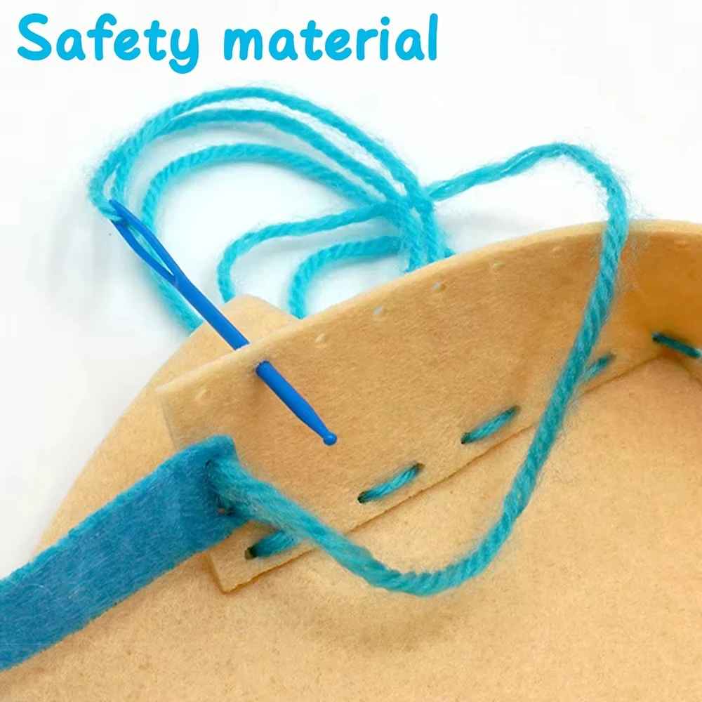 Kletshuts™ CreativeBag: Børn DIY Syning Og Håndværk Kreativ Taske Sæt