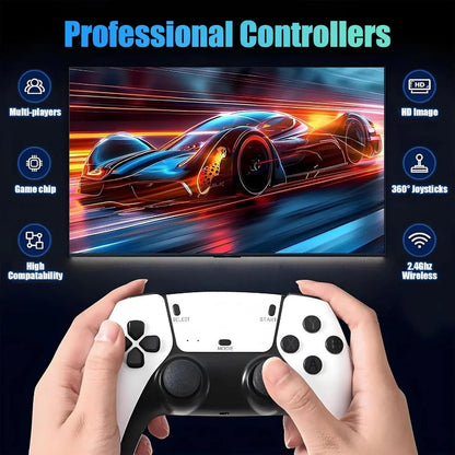 Kletshuts™ MiniConsole: Plug And Play HDMI Dobbelt Controller Mini Retro Spilkonsol