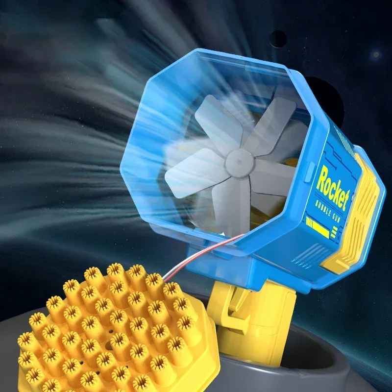 Kletshuts™ BubbleGun – Automatisk Såpe Rakett Boble Pistol Blåser Leketøy