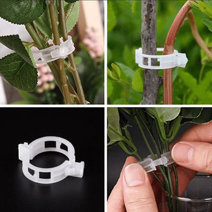 PlantClips - Gjenbrukbar Plantestøtte Og Festeklips