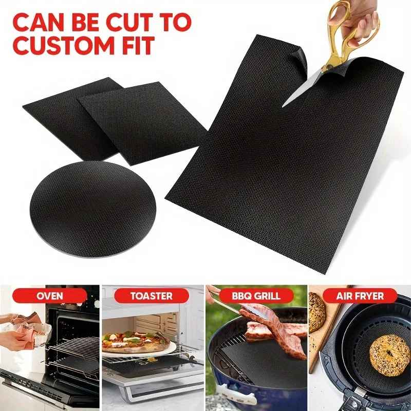 Globetrek° GrillMat – Klebefrie BBQ Grillmatter Med Lettklippet Eske