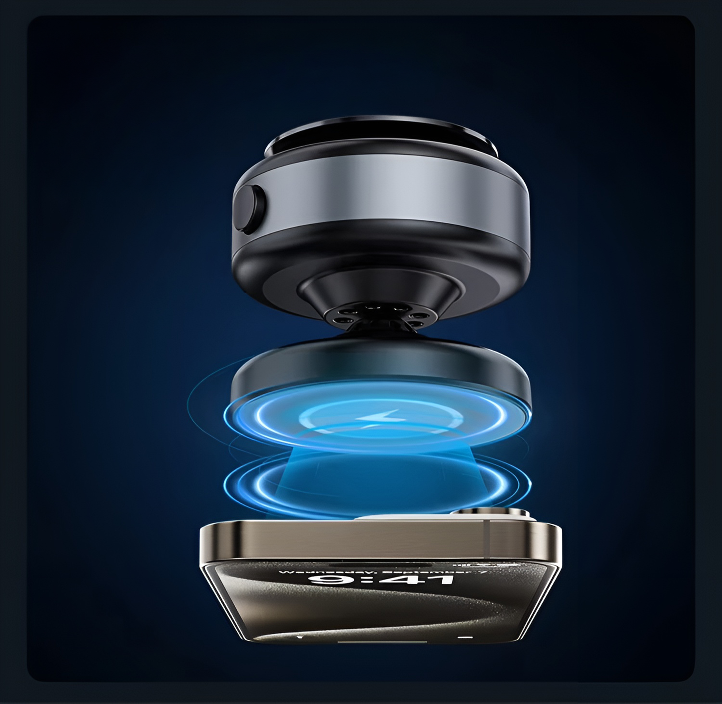 Holder360° SmartMount: Universel Vakuum Magnetisk Rotérbar Biltelefon Smart Mount