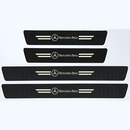StepGuards 1+1 GRATIS: Ridsefast Universel Pasform Trin Beskyttere Bil Dør Trin Beskytter