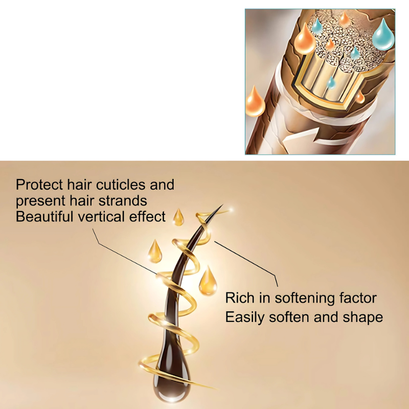 Rose® ShineStraight 1+1 GRATIS: Frizz-fri Glans Og Rett Hårkrem