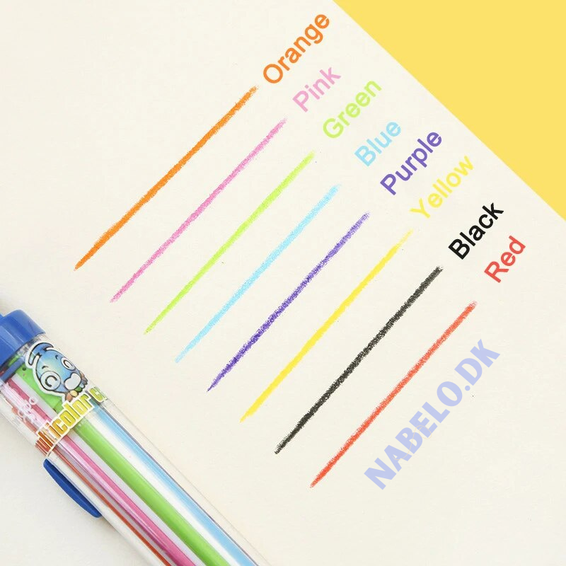 Kletshuts™ MagicCrayons - 8-i-1 Fargerike Kreative Fargeblyanter
