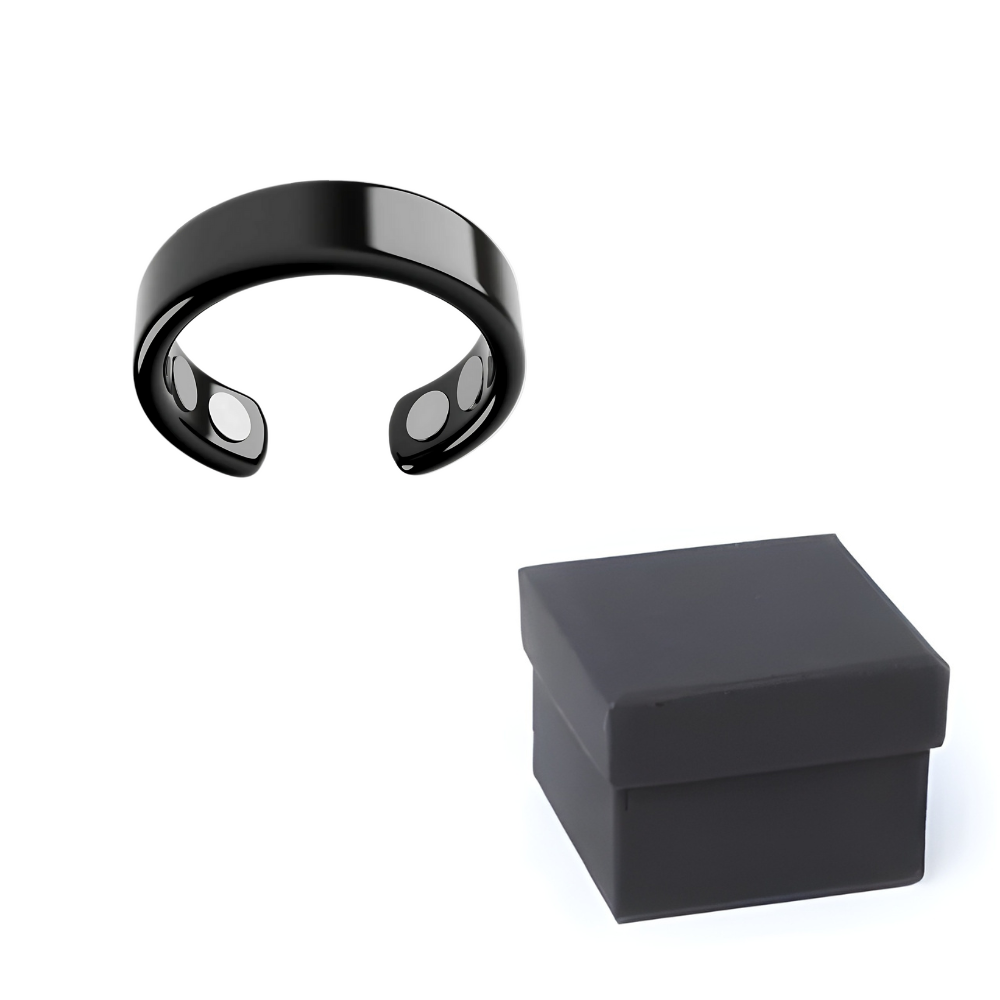 Jewelance™ TherapyRing 1+1 GRATIS: Magnetisk Terapi Og Avslapningsring