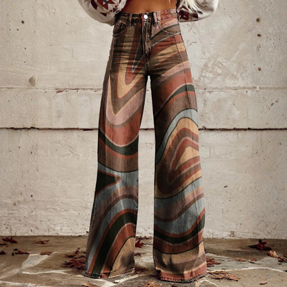 Icone™ TrendyJeans - Moderigtige Bredt Ben Trendy Jeans
