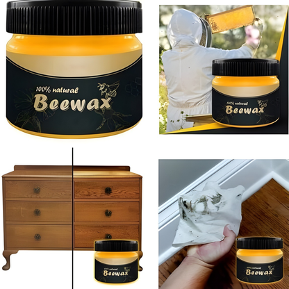 WaxPolish 1+1 GRATIS: Universell Møbel Bi Glans Overflate Vokspolish