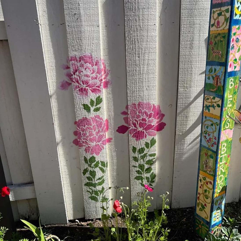 FlowerDecor - DIY Blomster Stensil Dekorasjon