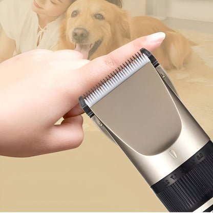 DogFri™ PetClipper: Højkvalitets Genopladeligt Professionelt Kæledyrs Trimmesæt