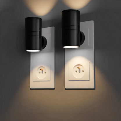 Ledsen™ NightLight: Moderne Bærbar Dimbar Plug-In Nattlys