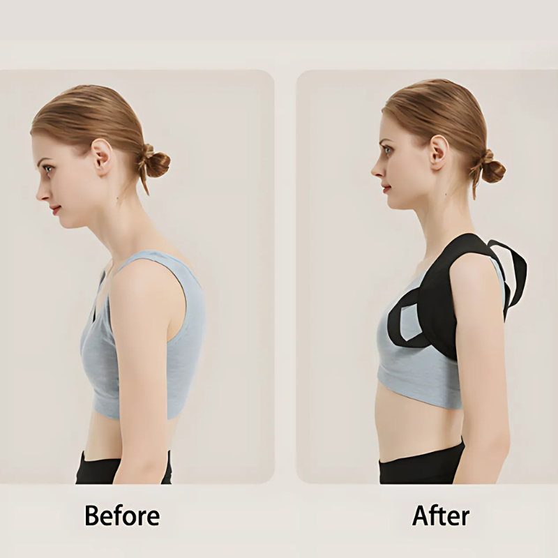 Icone™ PostureCorrector 1+1 GRATIS: Hele Dagen Lettvekts Ryggstøtte Holdningskorrigerer