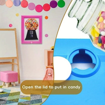 TreatFrame - Vægmonteret Ramme Candy Display Nem Adgang Treat Sjov Dekor