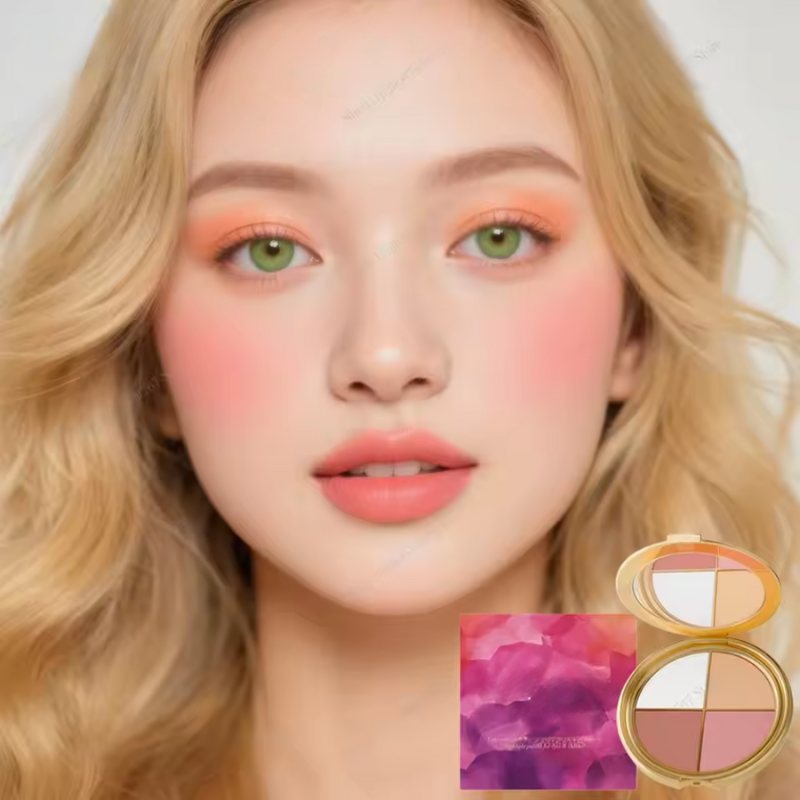 MultiPalette™ 1+1 GRATIS: Lett å blande Alt-i-ett Ansikt Øyne Rouge Multi Palette