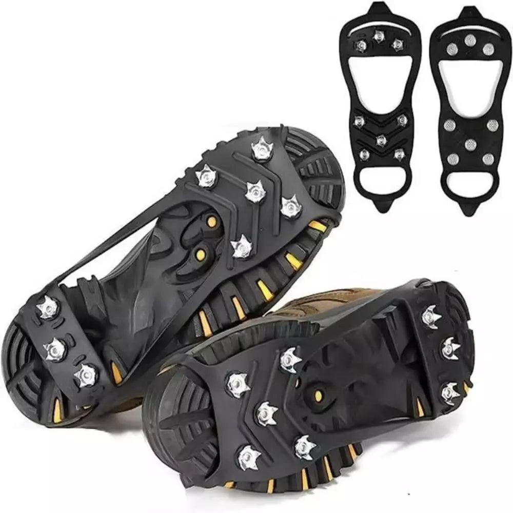 ShoeGrips 1+1 GRATIS: Holdbare Anti-Skli Sikre Utendørs Gå-Sko Grips