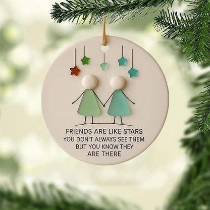 FriendshipOrnament: Charmerende Meningsfuld Erindrings Venskabs Ornament