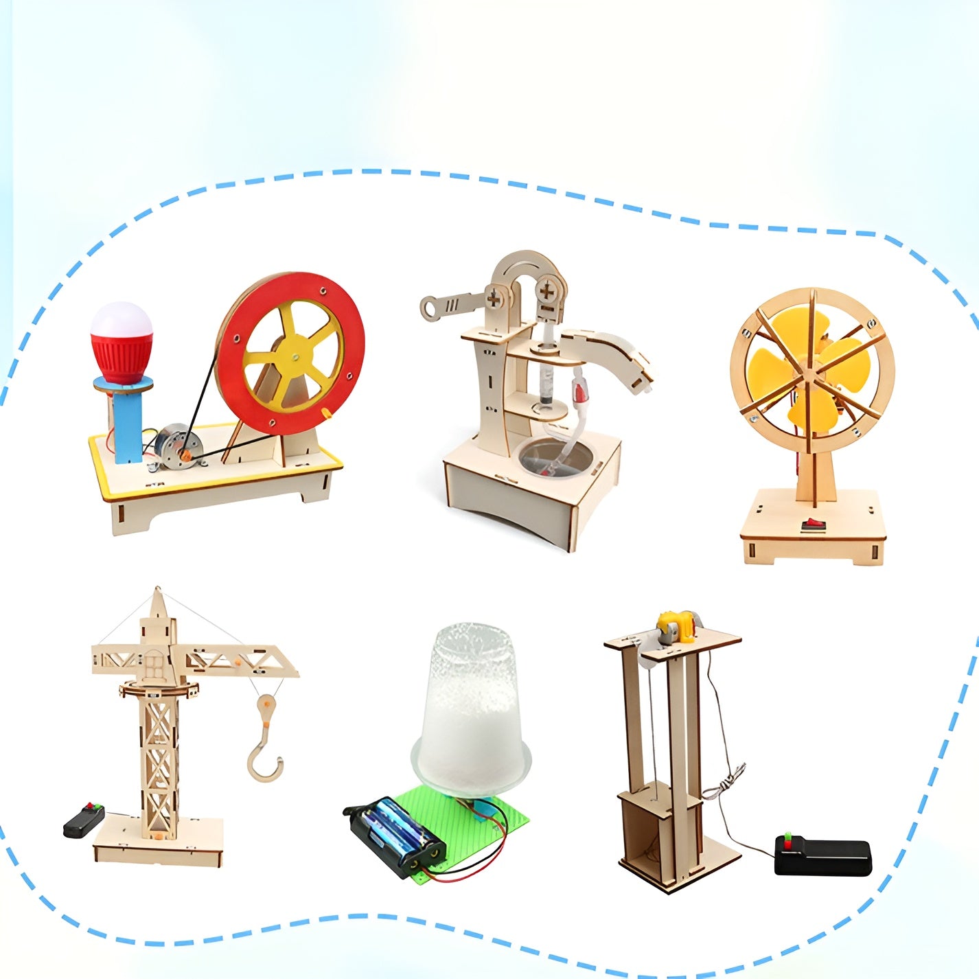 Kletshuts™ CreativeBuilder: DIY Kreativ Bygger Ingeniørvidenskab Og Mekanisk Læring Kit