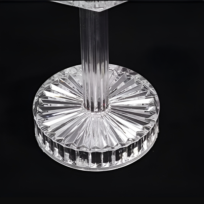 Ledsen™ SparkleLamp: Elegant Lysende Krystal Diamant Funkle Lampe