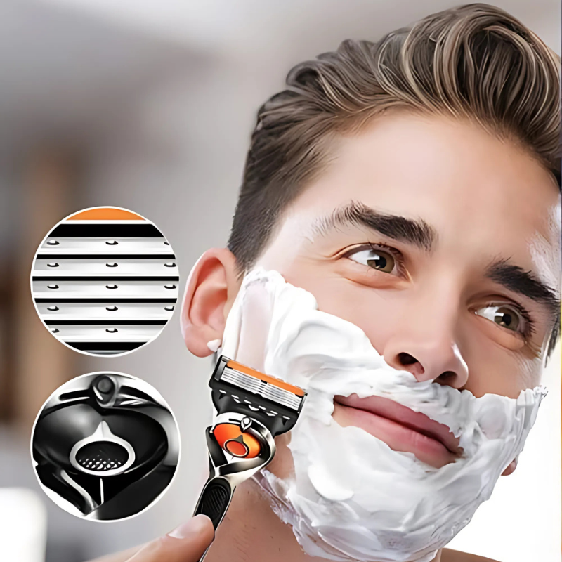 PrecisionRazor - Multi Blade Hurtigutløser Høy Presisjon Barberhøvel