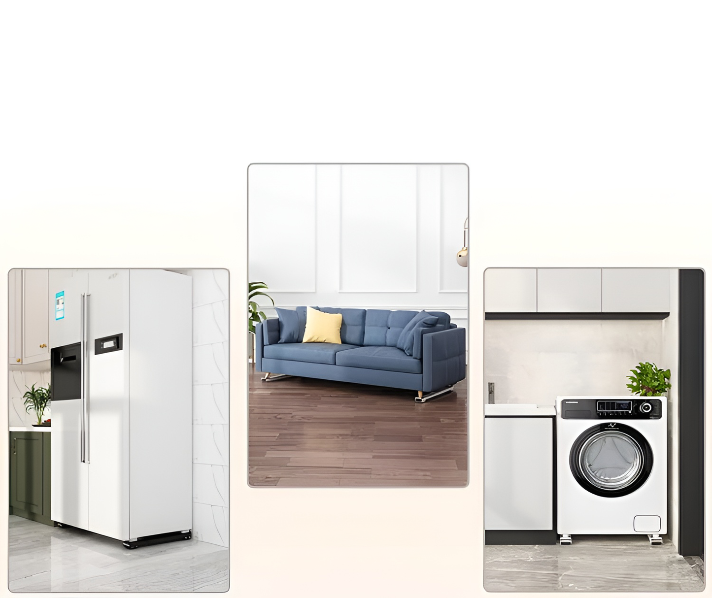 Globetrek° FurnitureSliders 1+1 GRATIS: Heavy-Duty Multifunktionelle Justerbare Møbel Glidere