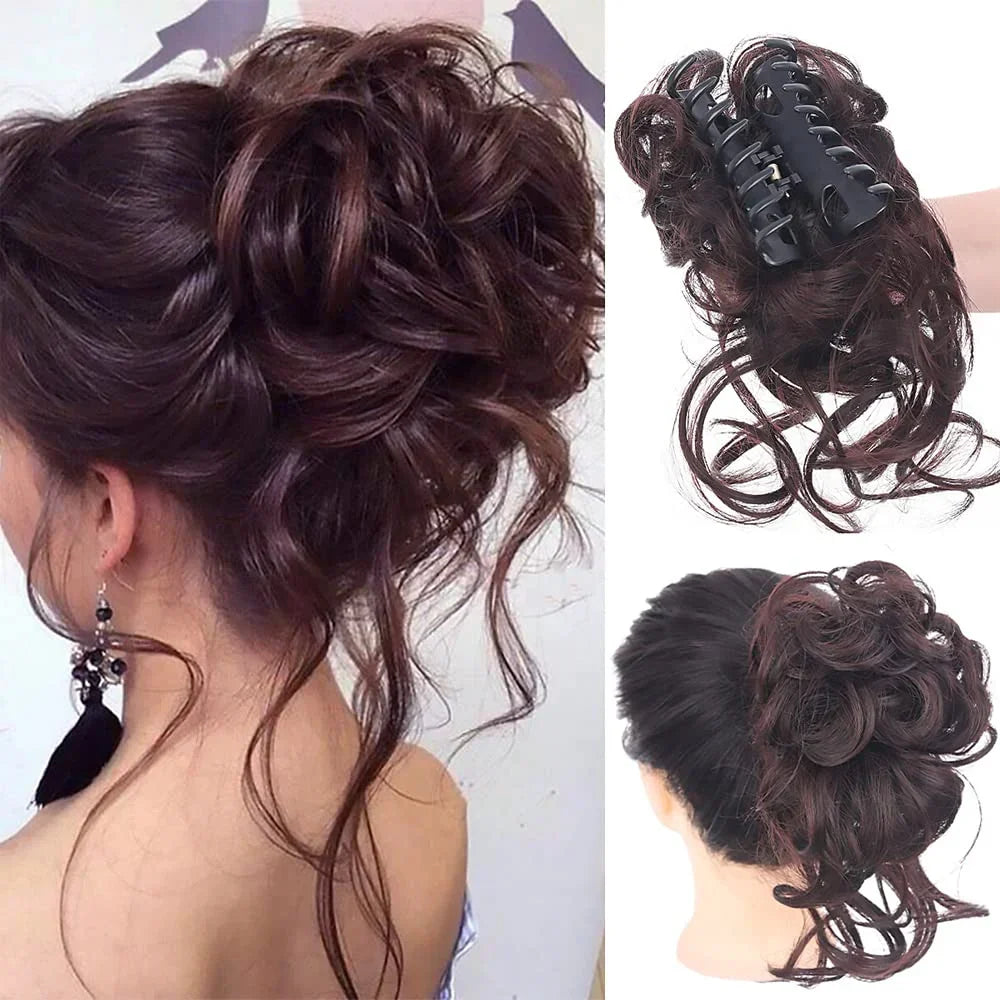 Rose® CurlyBun: Øyeblikkelig Krøllet Knute Hårklemme
